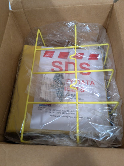 AbilityOne Ring Binder: Right to Know/SDS English 7510016236239