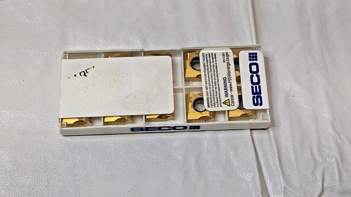Seco Carbide Milling Inserts TiAlN & TiN SNHQ120531EL2-M07 F40M Qty 10 02509