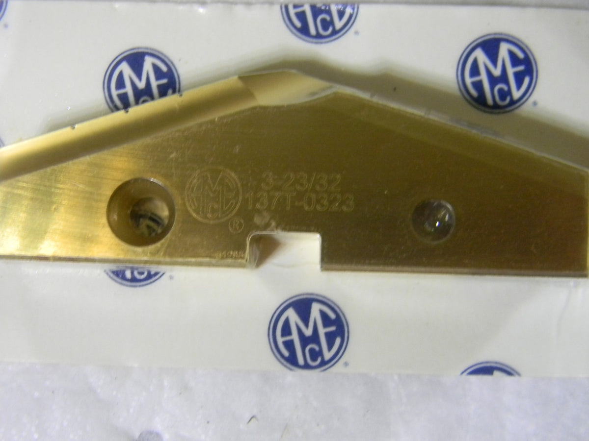 Allied Machine & Engineering HSS Drill Insert 3-23/32 Dia TiN Coated 137T-0323