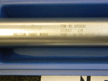 Nuline 3/4" Drive Micrometer Torque Wrench 90 to 300 Ft/Lb NB-400C USED