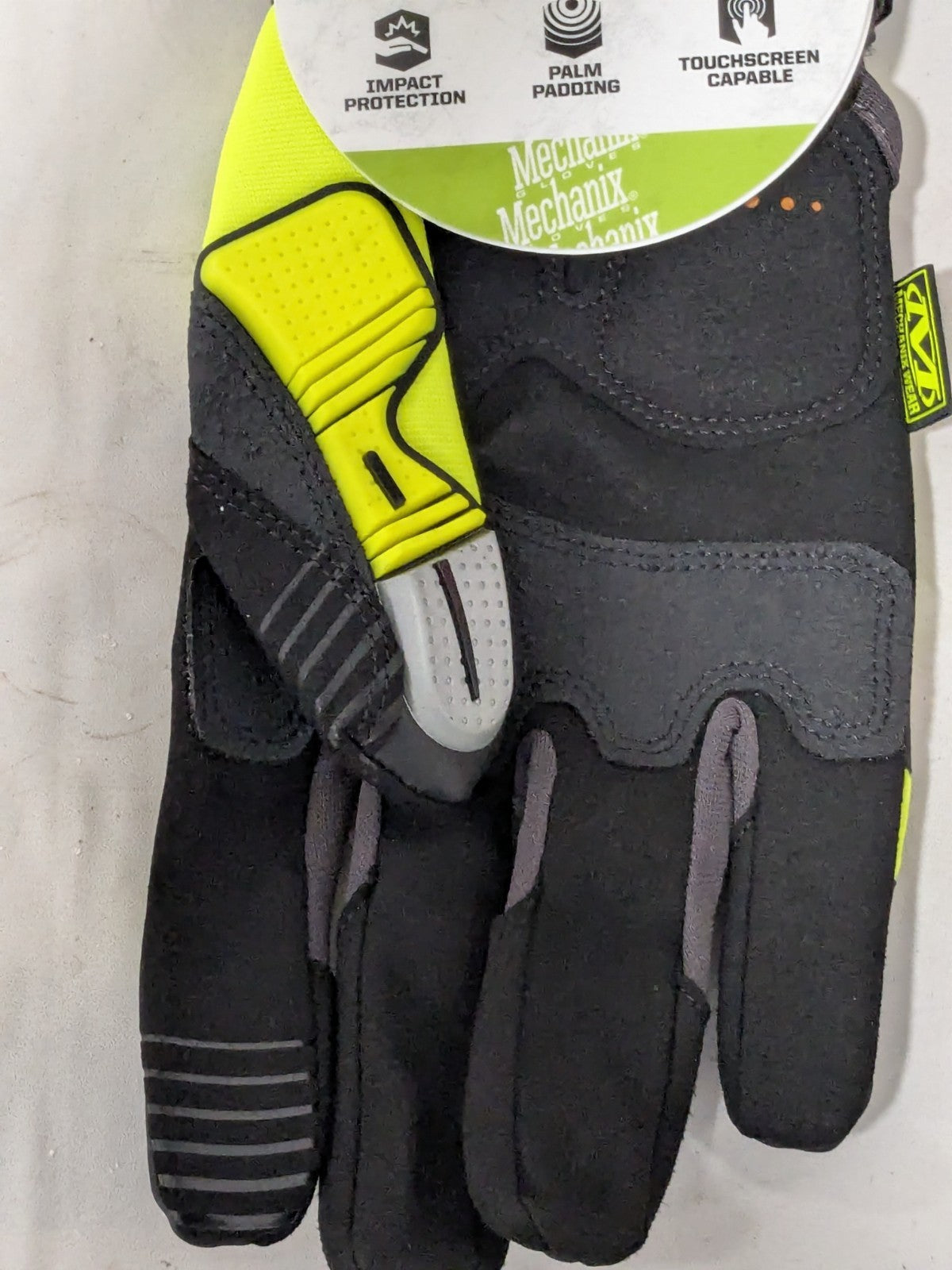 Mechanix Wear Impact Gloves: SMP-91, Size 2X-Large, Leather SMP-91-012
