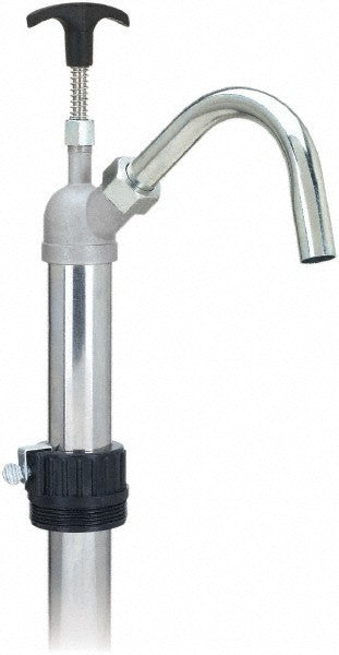 lumax Lever Hand Drum Pump 0.17 gal/Turn Oil Lubrication Aluminum  Steel LX-1330