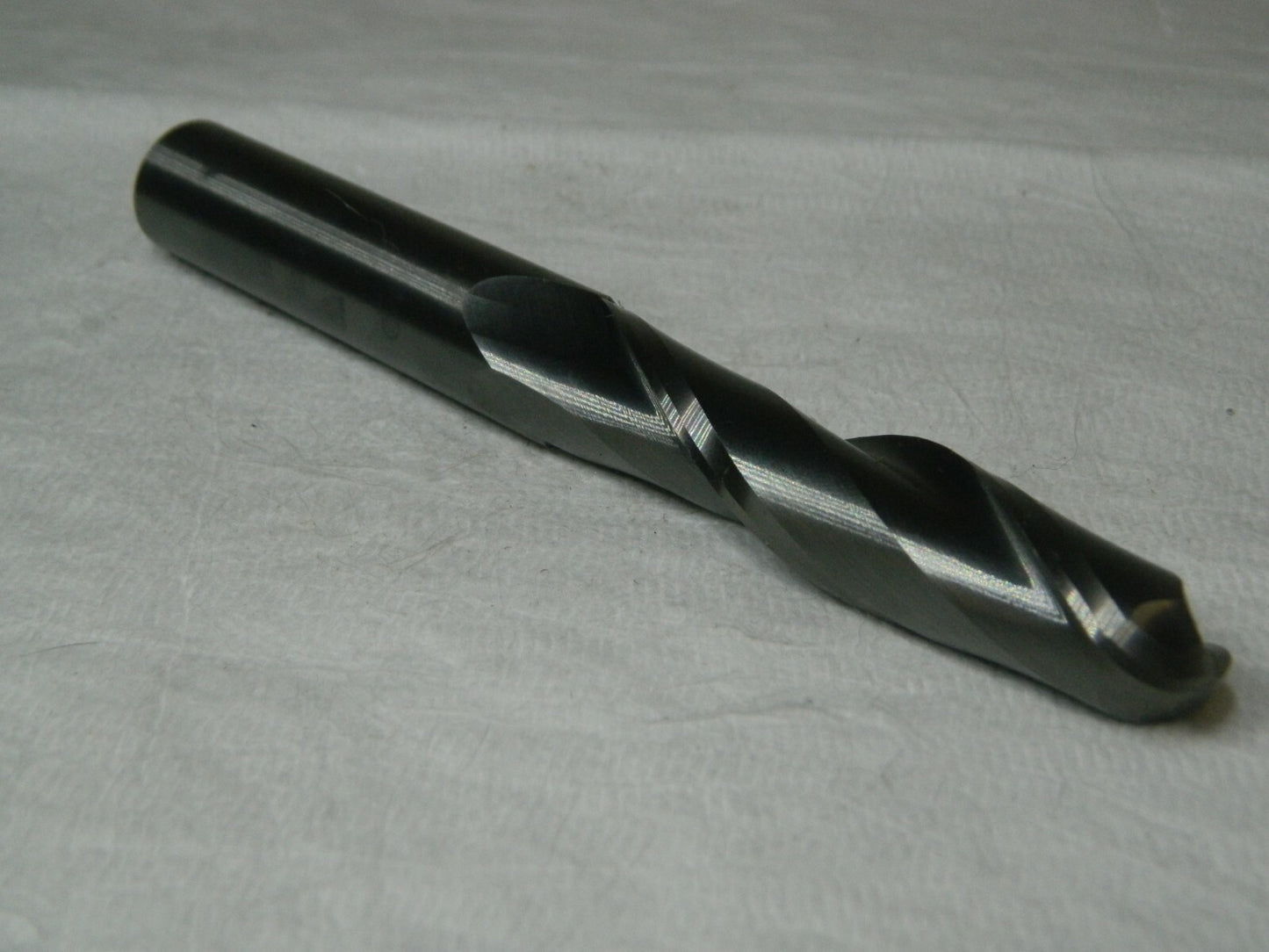 QCT Uncoated Carbide Ball End Mill 2F 0.7087" x 18mm x 76mm x 153mm 482-708