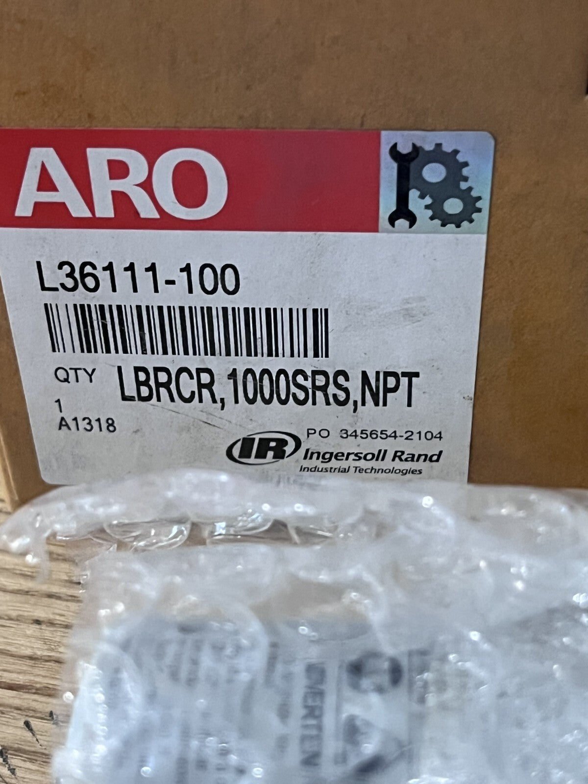 ARO/Ingersoll-Rand Miniature Compressed Air Lubricator 1/8" Port NPT Ends 32 CFM