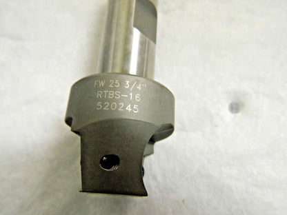 SPI Indexable Chamfer & Angle End Mill 3/4" Shank 75° FW-25 RTBS-16 82-152-0