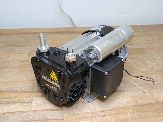 Thomas Oil-less Rotary Vane Vacuum Pump 7.2 m3/hr. 150 mbar abs. 115v 25160120