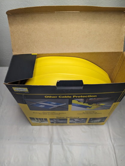 Bryant Floor Cable Cover: PVC, 1 Channel, 3/4 Max Cable Dia, 5' Long BRYFT4Y5