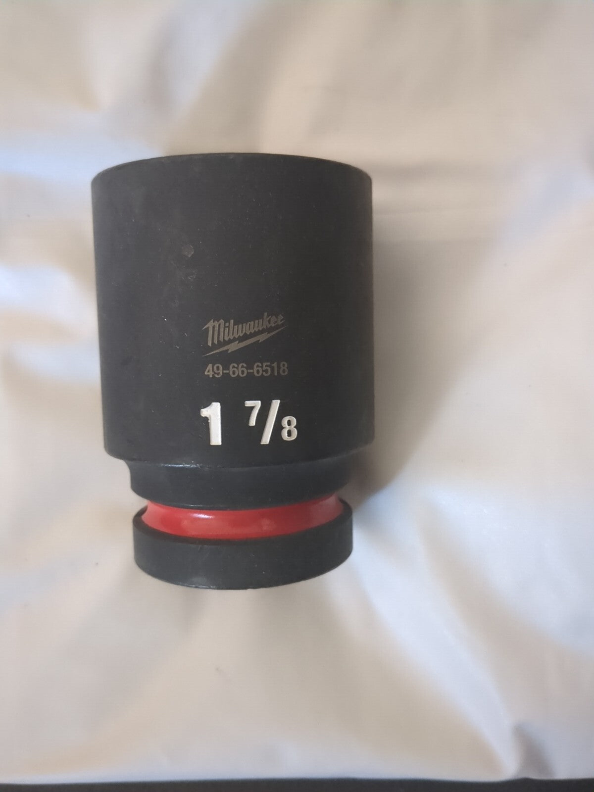 Milwaukee Tool Impact Socket: 1" Drive, 1-7/8" Socket, Hex Drive 49-66