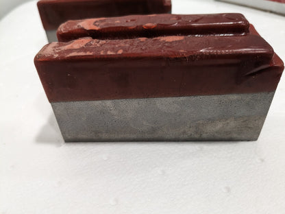 H & R MANUFACTURING 2pc Soft Lathe Chuck Jaw: Serrated HR 82-2.0