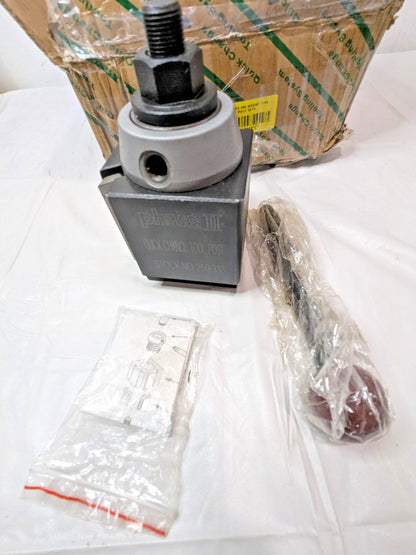 Phase II Tool Post Holder & Set for 13" to 18" Lathe Swing Series CXA 251-333