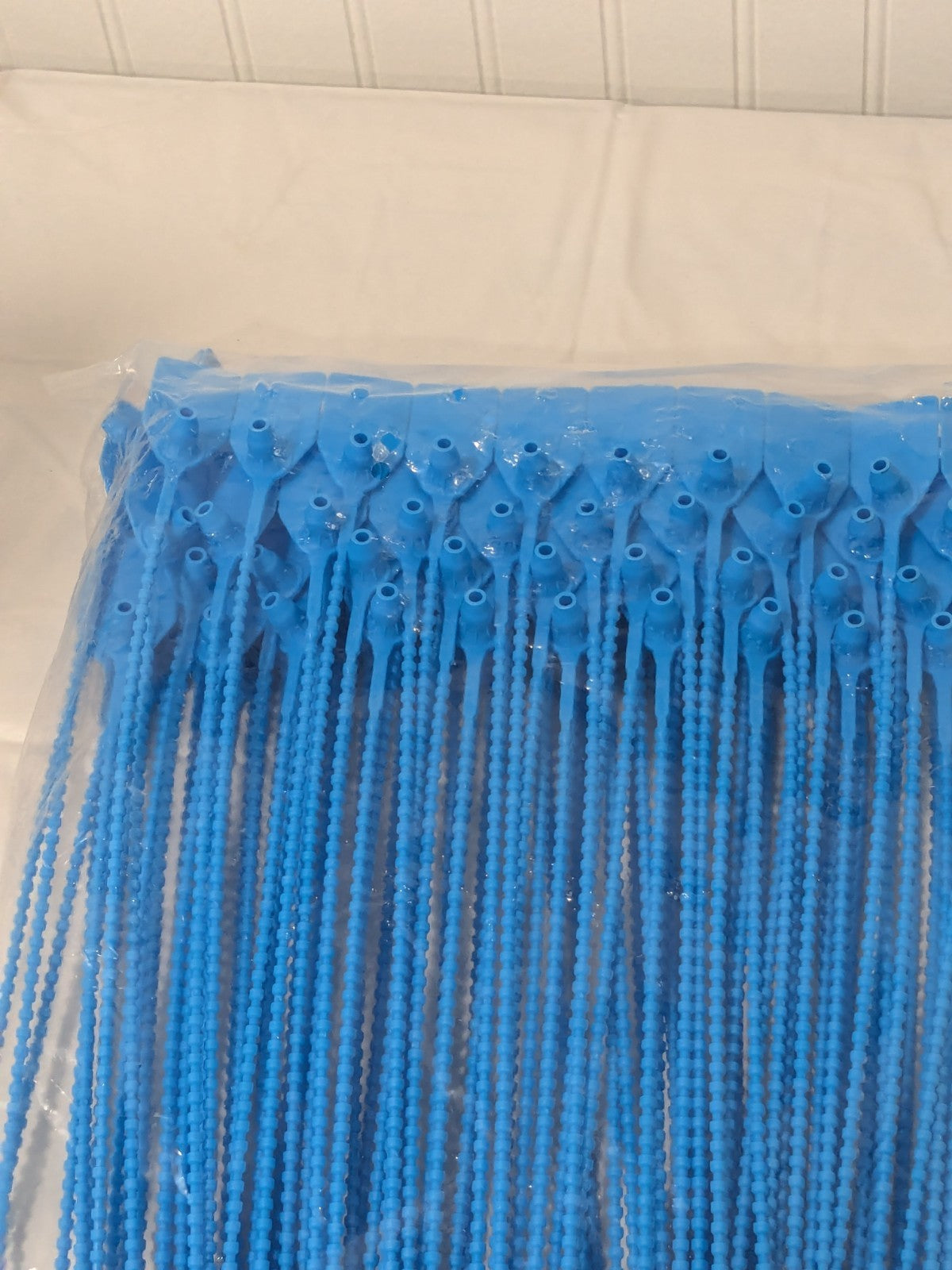 Vestil Blue Security Seal, 14.1" Pack of 100 SECS-B9-BL