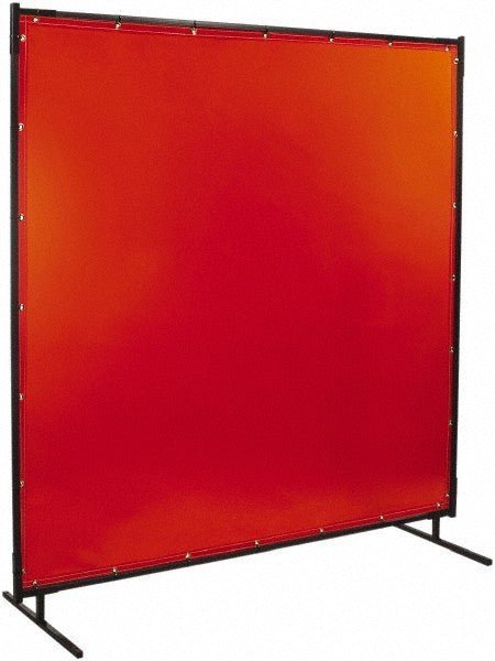 Steiner Thick Transparent Vinyl Portable Welding Screen Kit 8ft W 6ft H 538-6X8