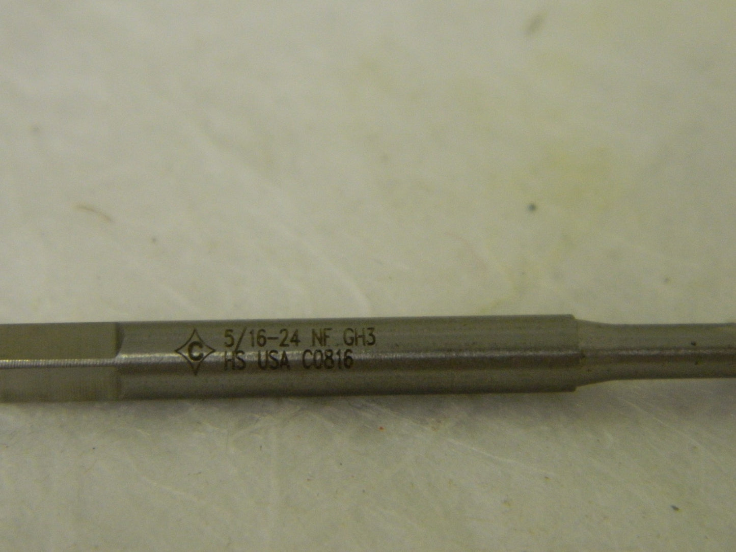 Cleveland High Speed Steel Spiral Point Tap 5/16"-24 UNF 2FL H3 QTY 6 C57160