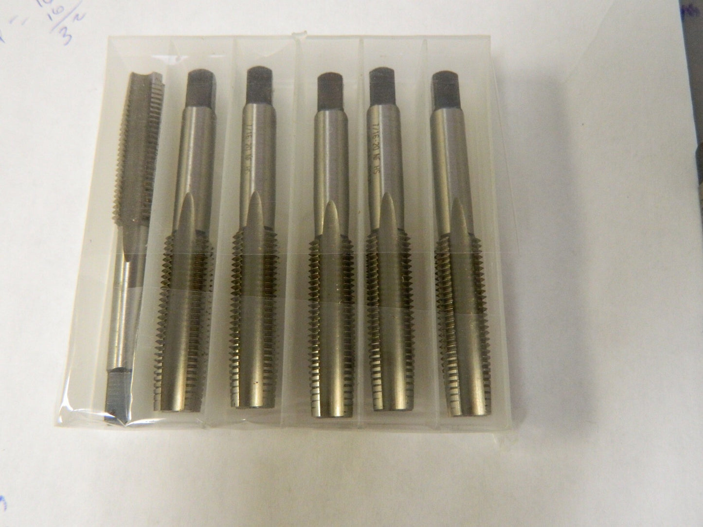 Pro  Hand Taps 7/16-20 H3 4-Flute Qty. 6  01910
