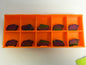 Hertel HB 4.11 L1 HC135C Grade, 0.161" CW Carbide Cutoff Insert QTY 10 48220248