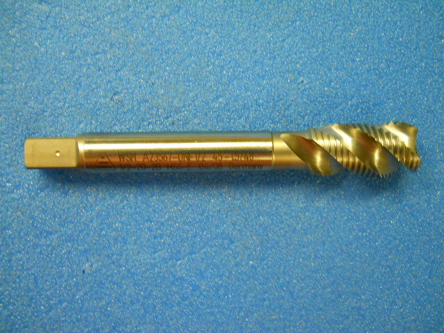 Prototyp Spiral Tap 1/2"-20 -2B UNF 3FL HSS Uncoated QTY 2  A23567-UNF1/2