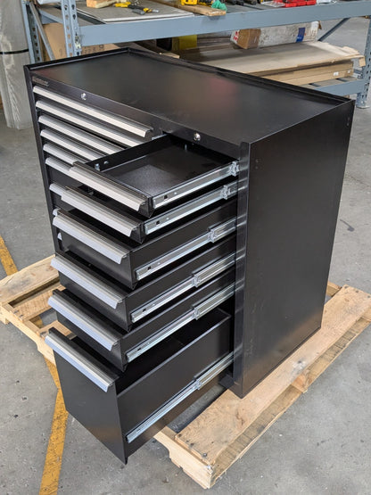 Kennedy Heavy Duty Roller Cabinet Tool Box 15 Drawer 39 x 39 x 18 Steel Black
