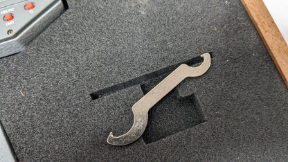 SPI Digital Deep Throat Micrometer  0-1" Range X 6" Throat Depth 17-777-4