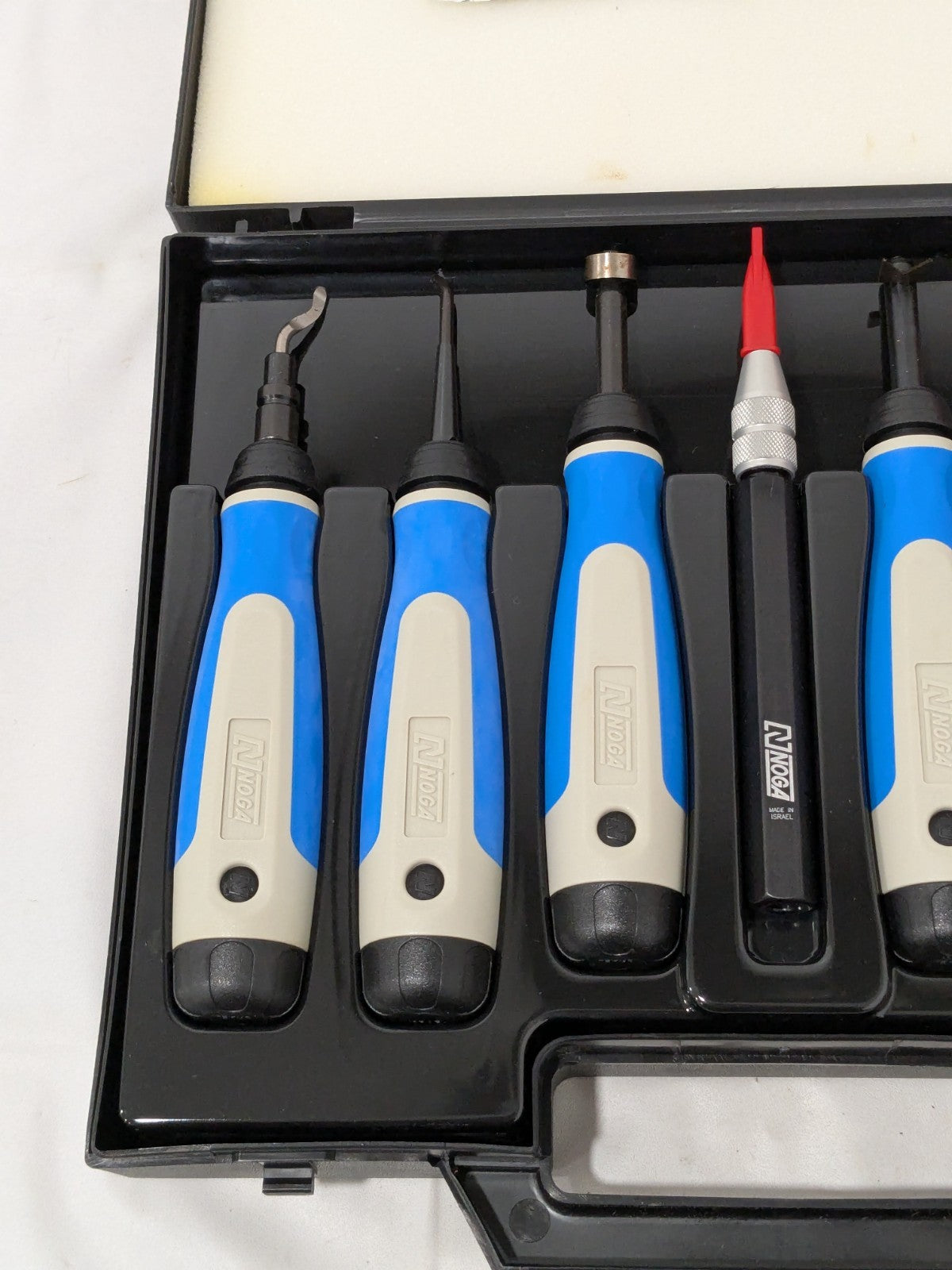 Noga | 7 Pc. Complete Deburring Tool Set in Plastic Case SP7700