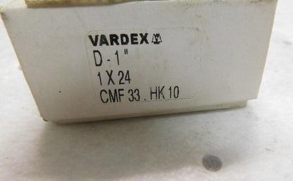 Vargus High Speed Steel 4 Pc Chaser Set 1" x 24" CMF33 HK10 D-1"