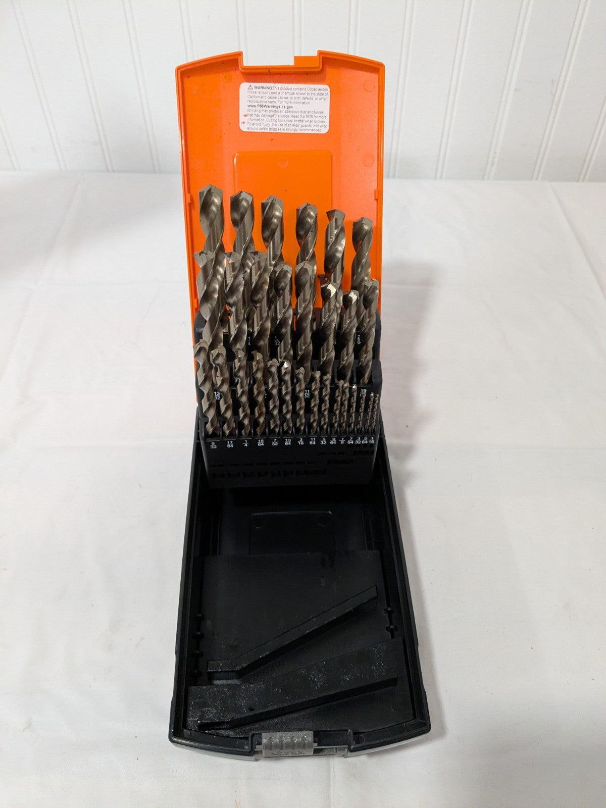 Hertel Jobber Length Drill Bit Set 29 Pc, #60 to #1, 1/16 to 1/2", 135º 74129453