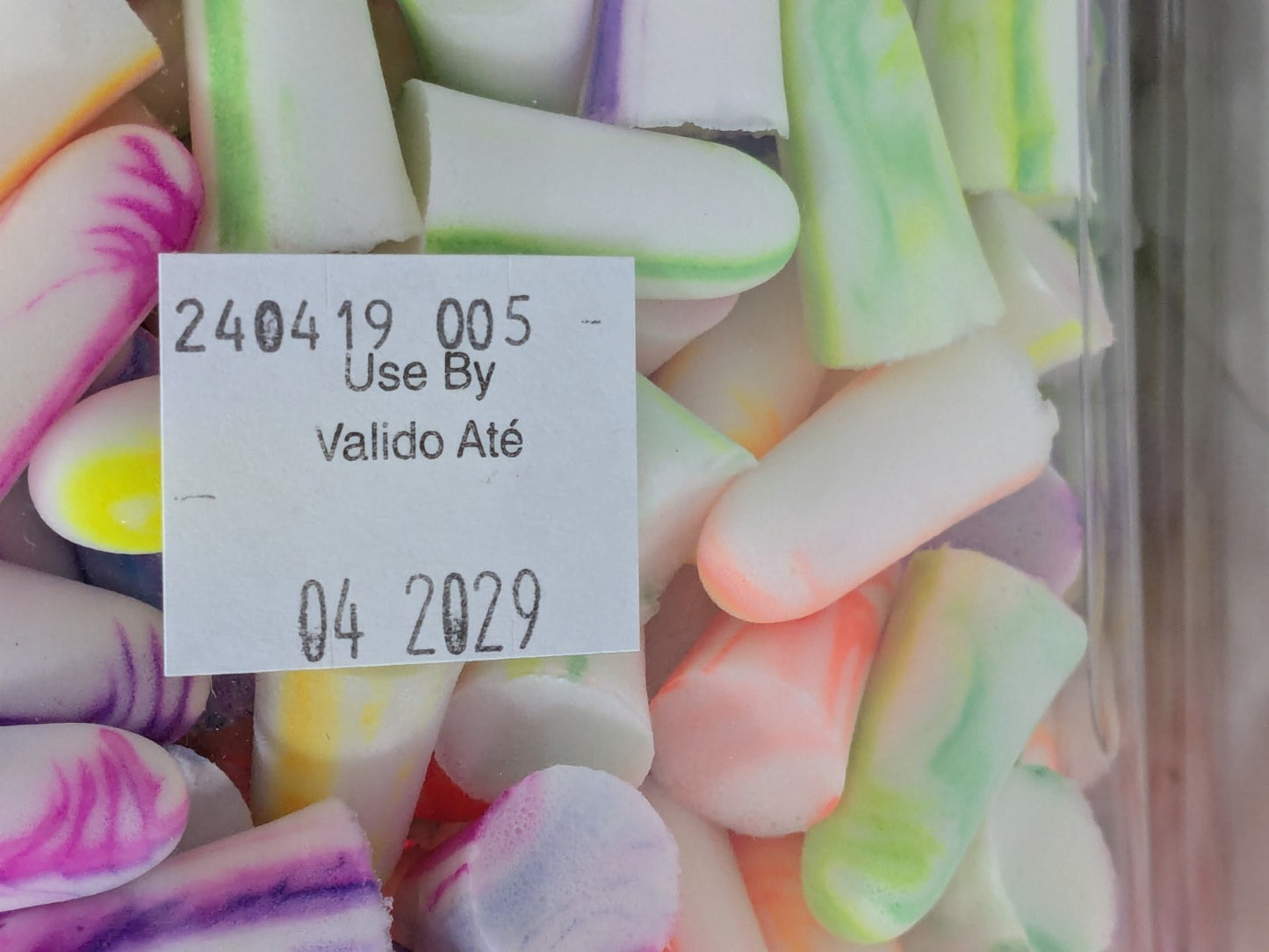 Moldex Earplug Dispenser Refill: 500Pr, Foam, Taper End Shape, 33dB 6645 DAMAGED
