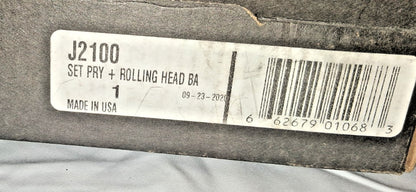 Proto Prybar Set Rolling Head Prybar Chisel Straight High-Carbon Steel J2100