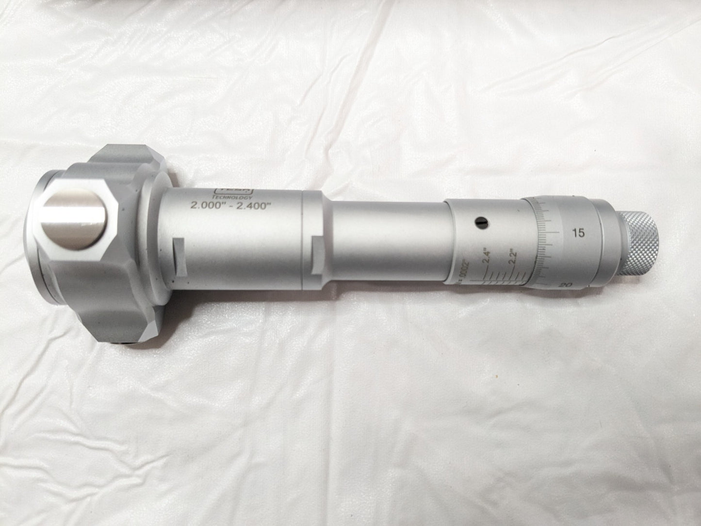 TESA Brown & Sharpe Mechanical Inside Micrometer 2 to 2.4" Range 00881902