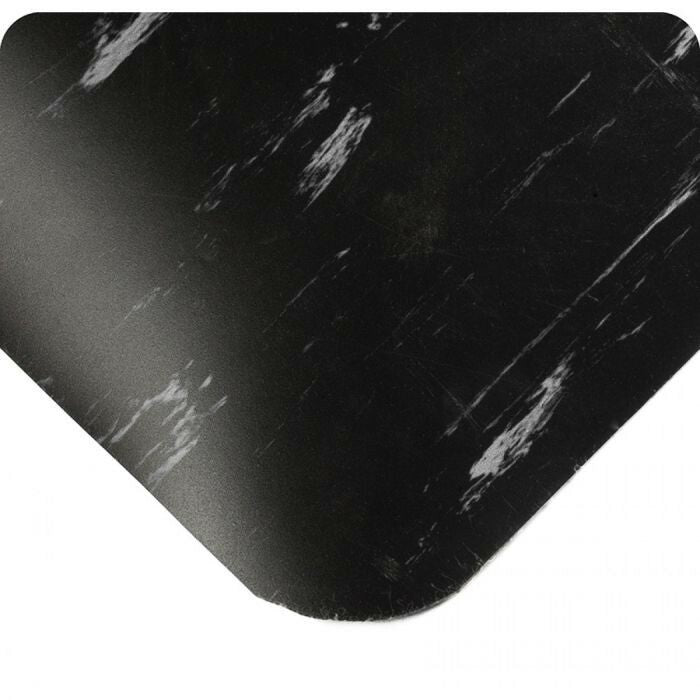 WEARWELL 3' Long x 2' Wide x 1/2" Thick Dry Environment Anti-Fatigue Matting