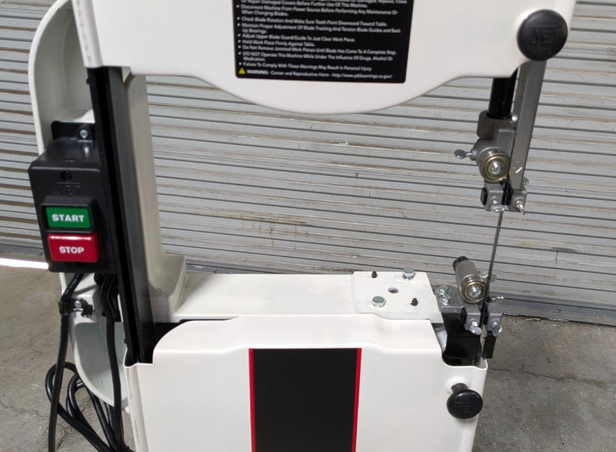 JET JWBS-14CS 14 inch Woodworking Band Saw  115/230V  1HP  NEW / Missing Table