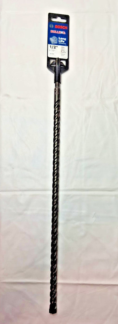 BOSCH QTY3 Carbide-Tipped Rotary/Hammer Drill Bits 1/2" Dia SDS+ Shank HC2087