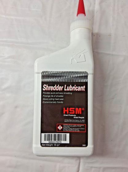 HSM Shredder Oil 1 Pint Bottle 3585