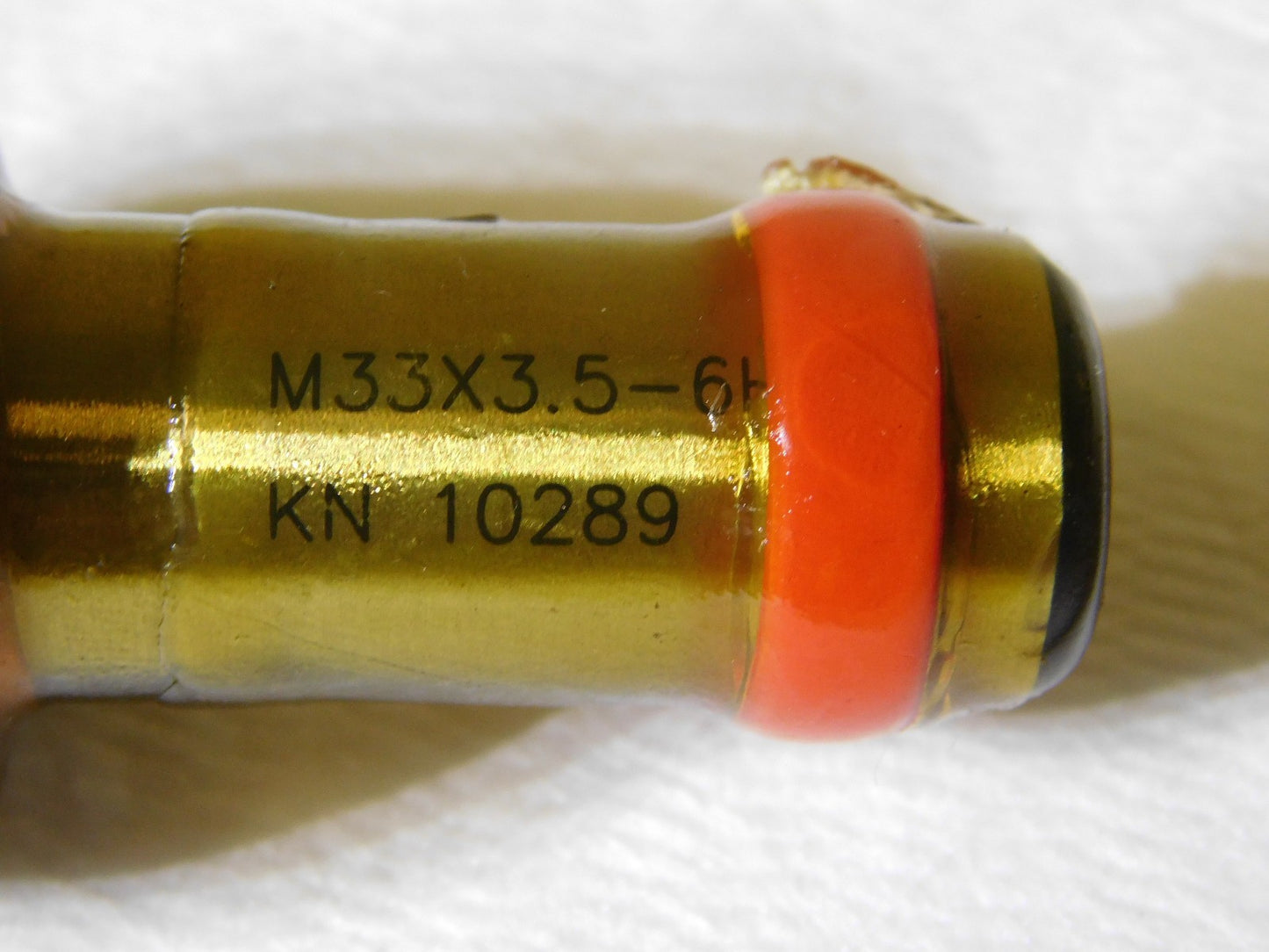 SPI Metric Taperlock Thread Plug Gage Single End M33x3.5 Thread NoGo 34-606-4