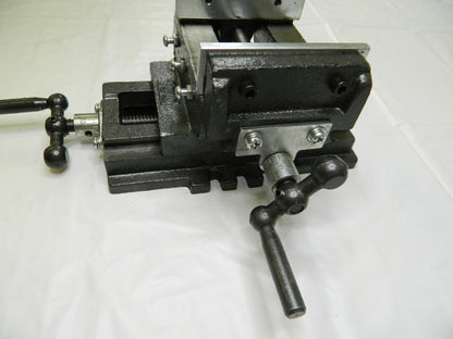 Horizontal Drill Press Vise 3-35/64 Jaw Opening 428-8314