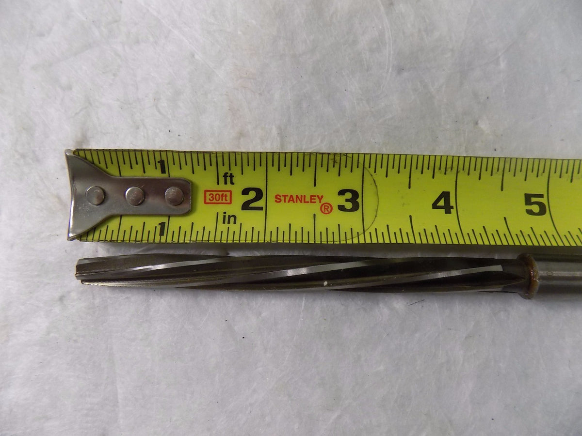 HSS 1MT Bridge Reamer 3/8" Spiral 4Flute RH 4.25" Fl L 7.25" OAL