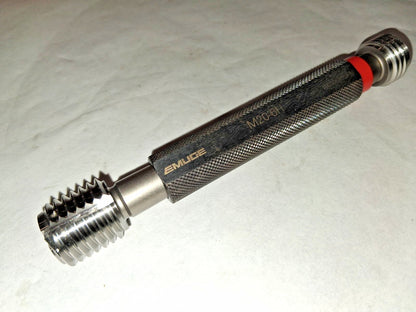 Emuge Thread Plug Gage M20x2.5 Class 6H Double End Go/No Go L0100100.0120