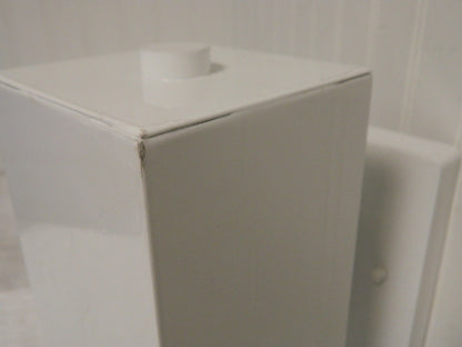 Primelite Wall Down Light Fixture White Height 10" Extension 7" Width