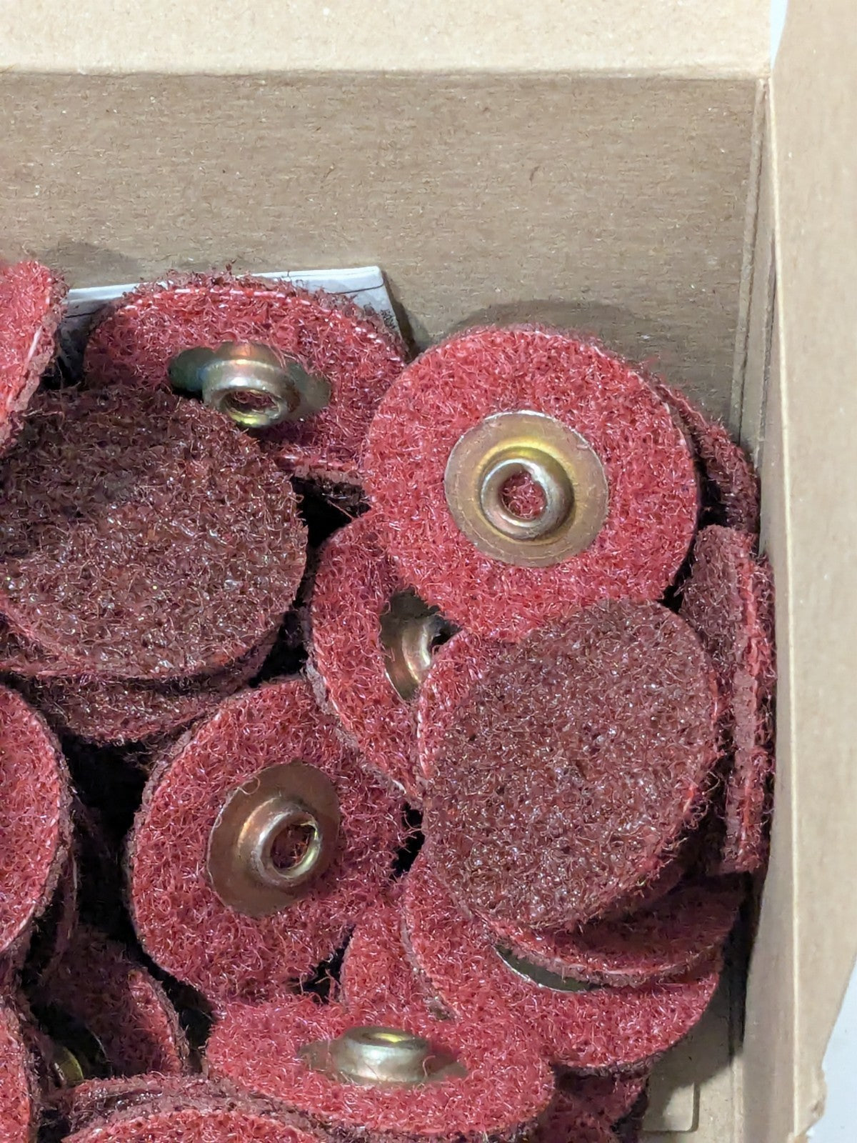 (50) SA Quick-Change Disc: TSM, 1-1/2" Dia, Aluminum Oxide, Non-Woven 7000046856