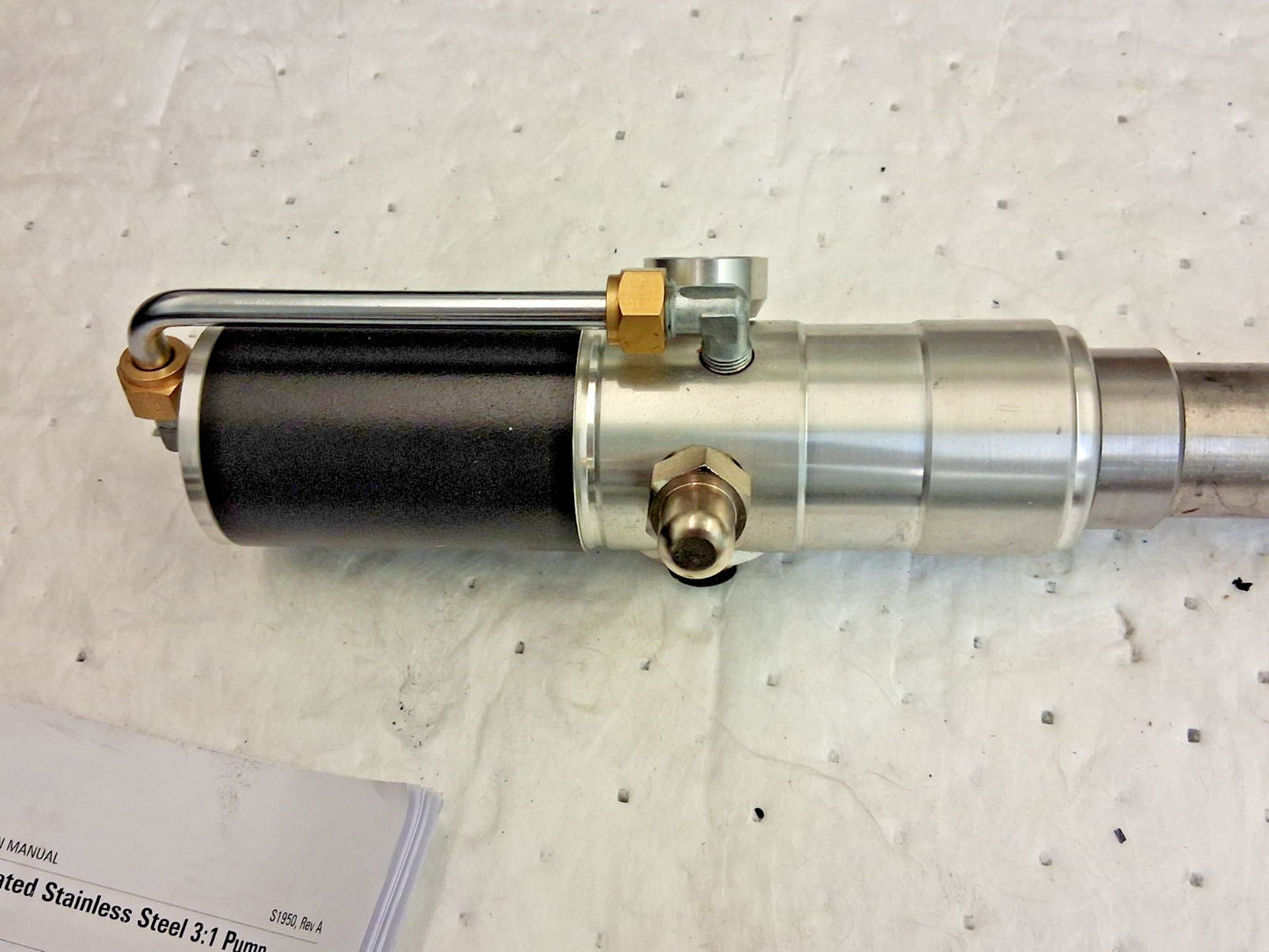 Pro-Lube Aluminum & Steel Air Operated Drum Pump 3.7 GPM OP/T3/SS/N