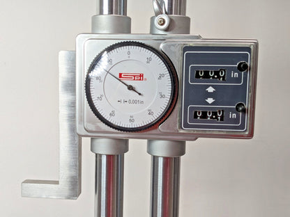 SPI Double Beam Dial Height Gage 24" w/Cert 11-564-2 PARTS/REPAIR