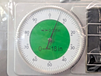Double Column 18" Dial Height Gage SS 0.001" Graduation 621-8418