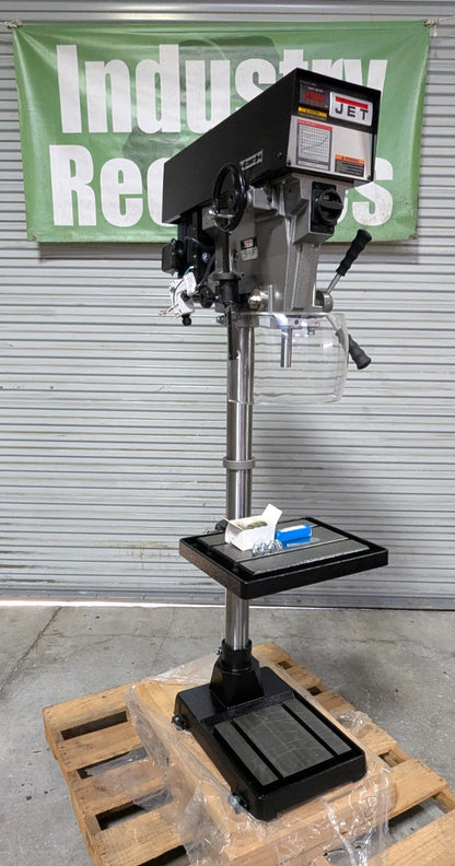 JET J-A5818 15" Drill Press  220/440V 3Phase 1HP Variable Speed *Scratch & Dent*