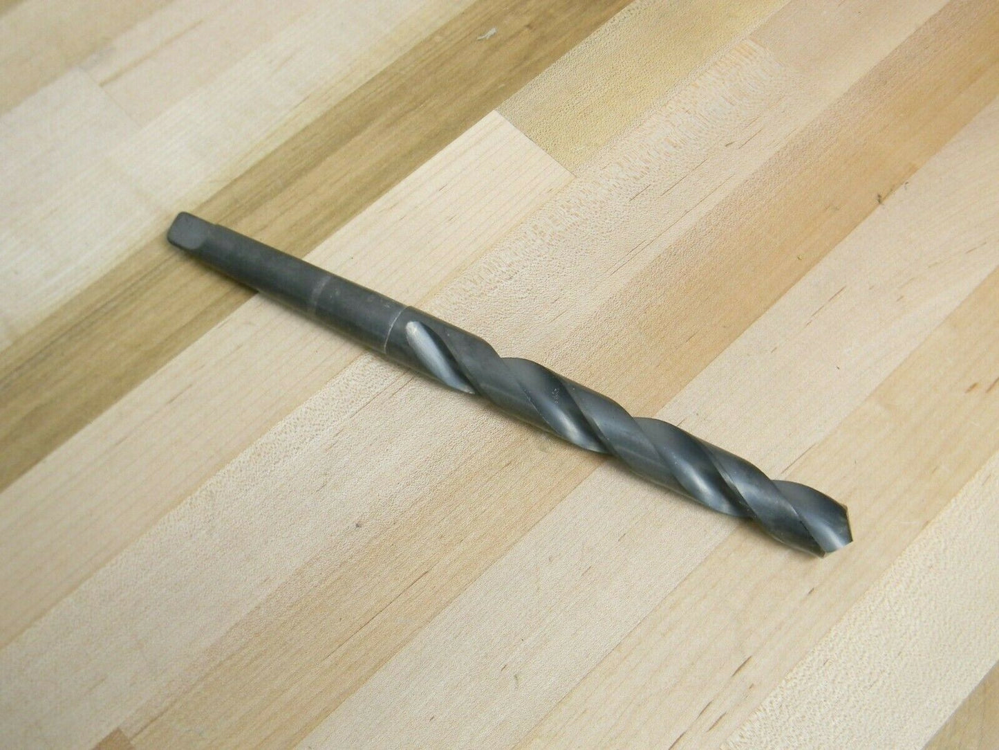 Cleveland Taper Shank Drill Bit 49/64" 2MT 118º Pt Angle HSS Oxide Finish C12223