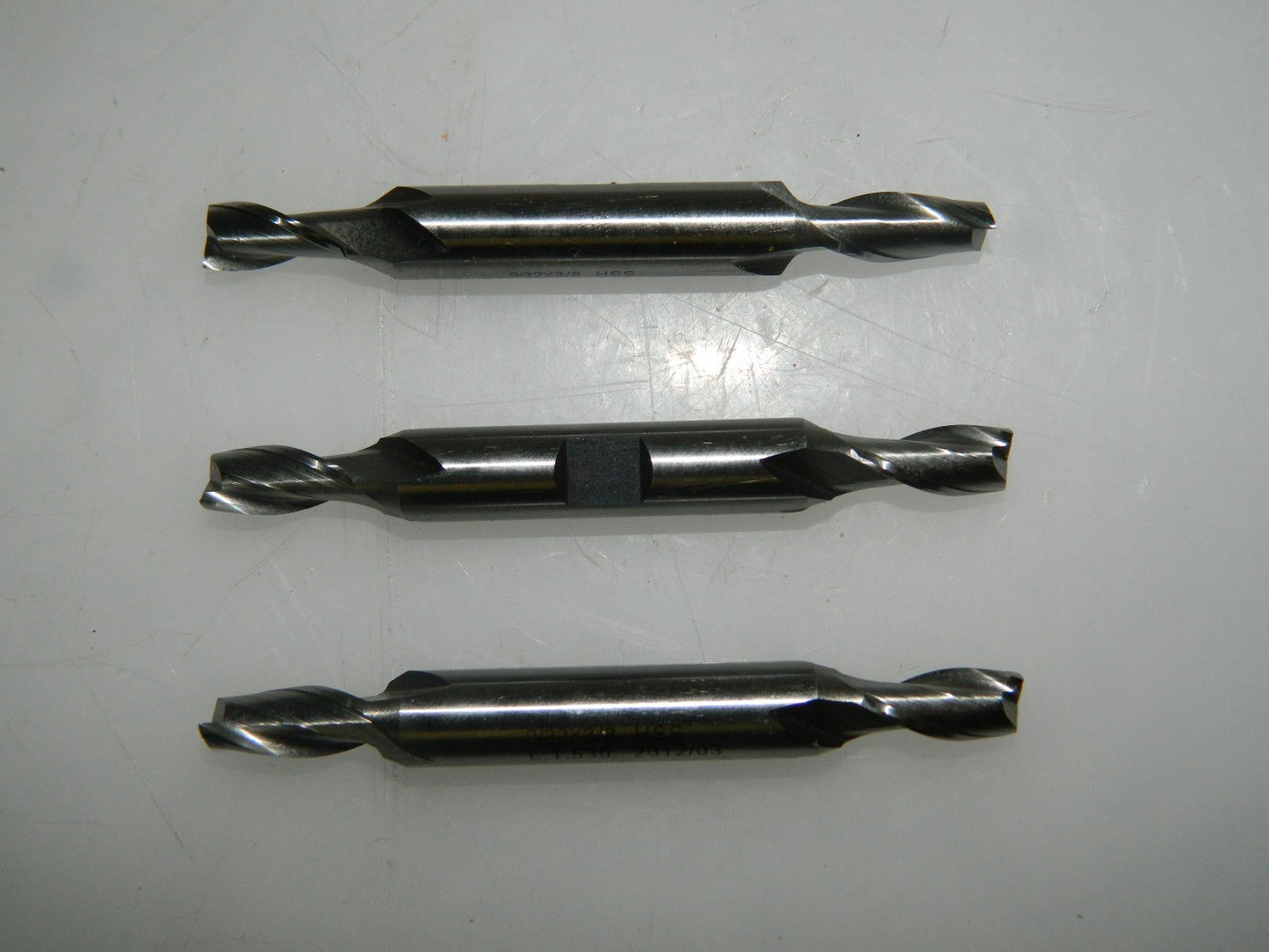 Barnes Double End  HSS End Mill 3 Pack 9/32" X 3/8"  2 Flute  QTY 3  41115452