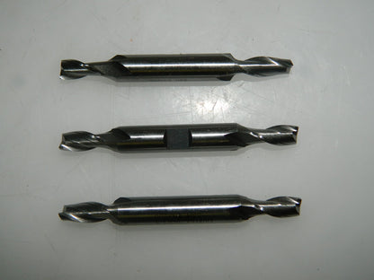Barnes Double End  HSS End Mill 3 Pack 9/32" X 3/8"  2 Flute  QTY 3  41115452