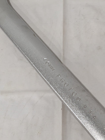 Proto Offset Combination Wrench, Metric, 46mm, 25" OAL J1246M