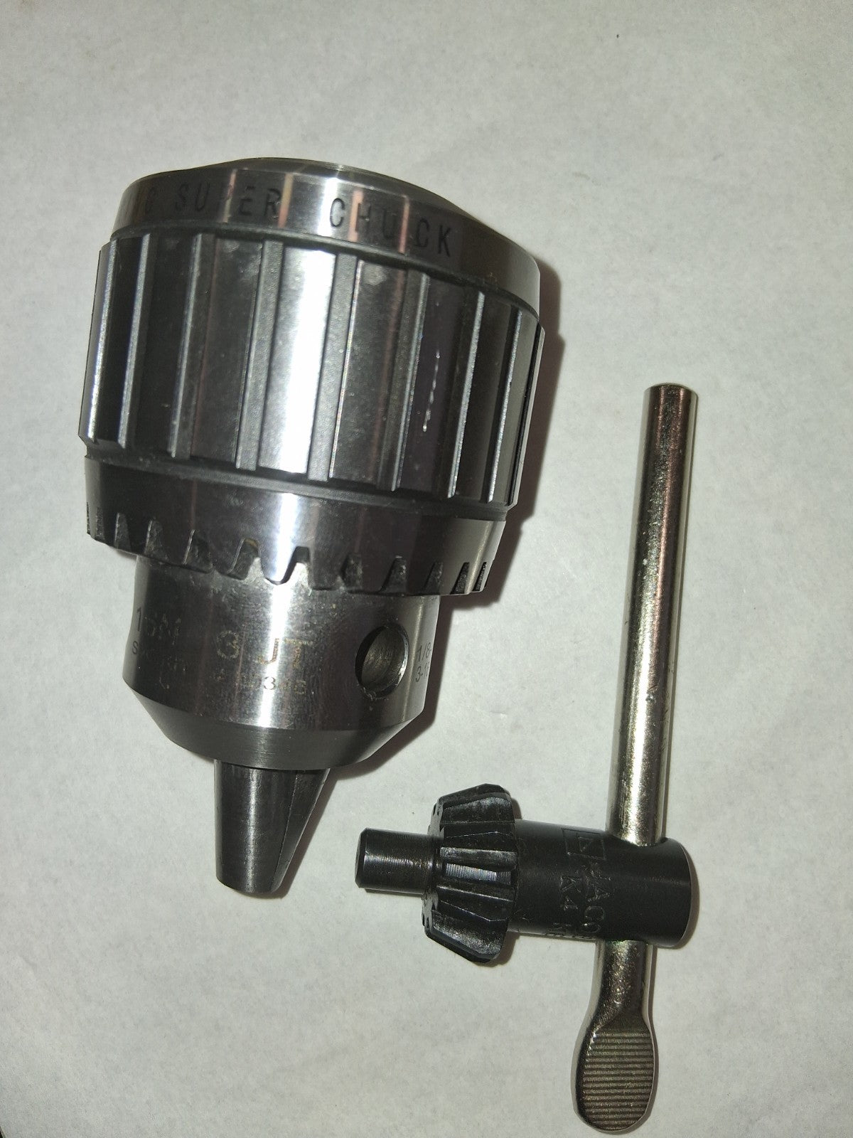 Jacobs Drill Chuck 1/8 to 5/8" Capacity Tapered Mount JT3 30227
