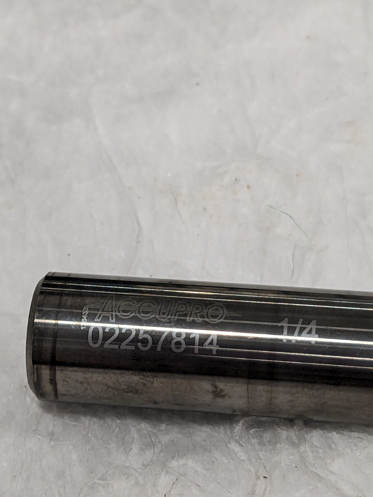 ACCUPRO Tapered End Mill 10 ° per Side, 1/4" Small Dia,1-1/4" LOC, 3 F