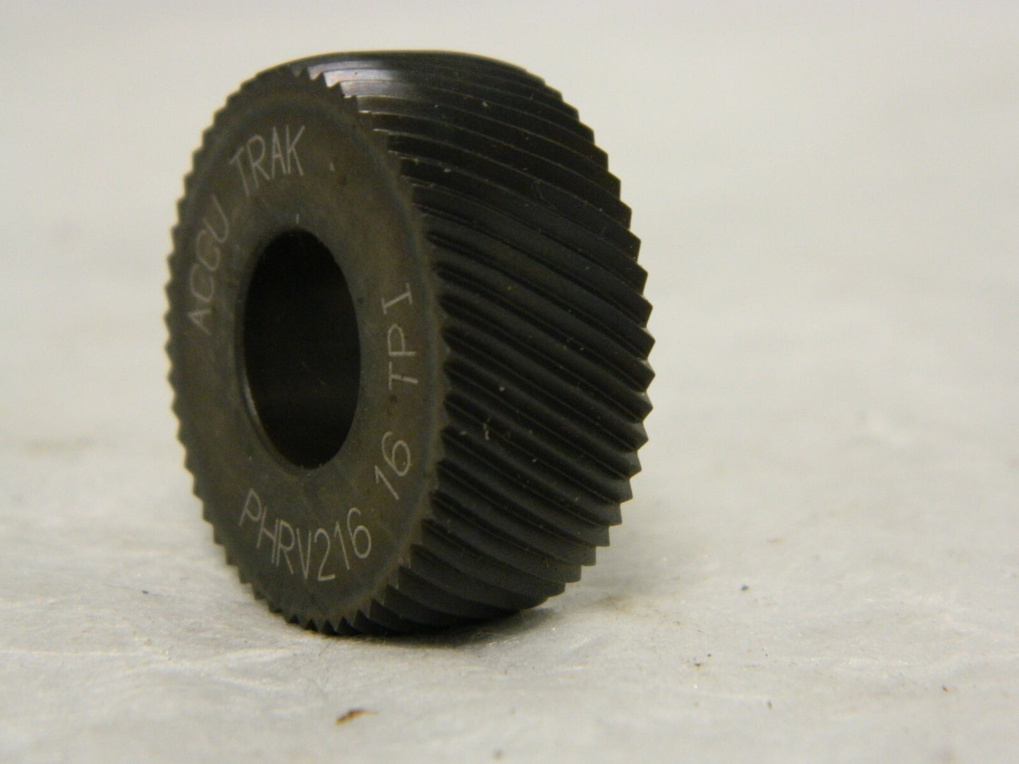 PRO RH Knurl Wheel 1-1/4" Diam 90° Tooth Angle 16 TPI Convex PHRV216FNC