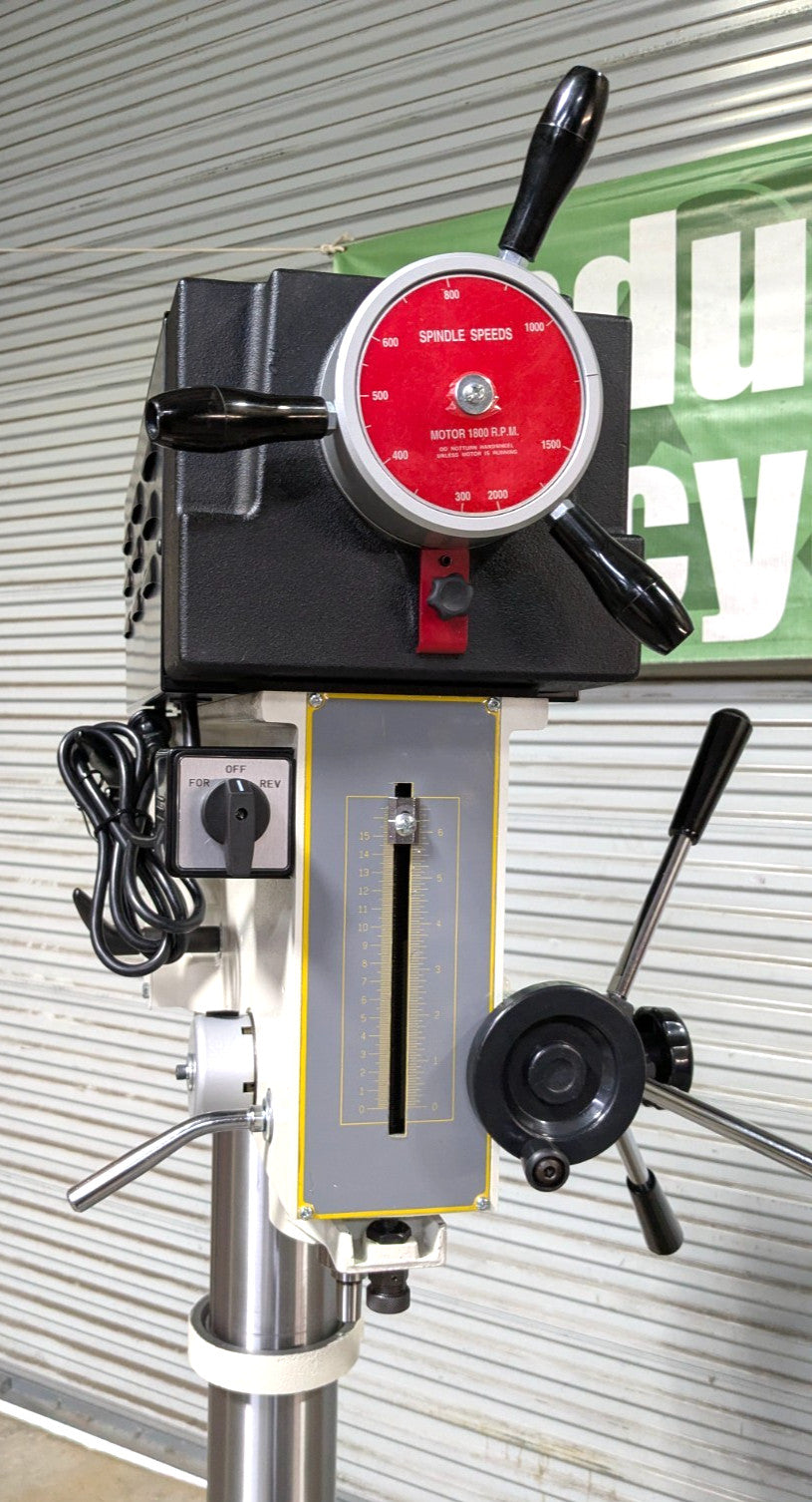 VECTRAX 20" Swing Drill Press 1.5 hp 220V RF-401VS/1 VTX  *Needs Repair*